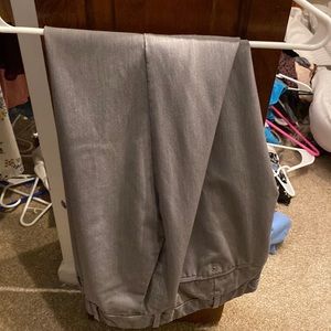 Van Heusen gray pants. Straight, 36x32